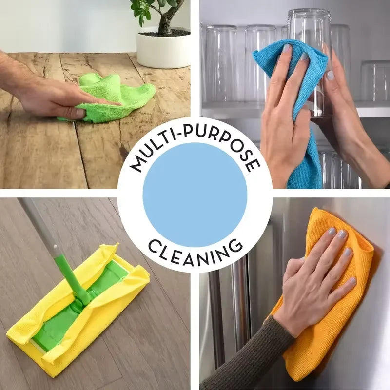 Microfiber cleaning Cloth, Durable, Absorbent