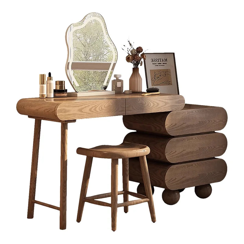 Simple Nordic Vanity Table