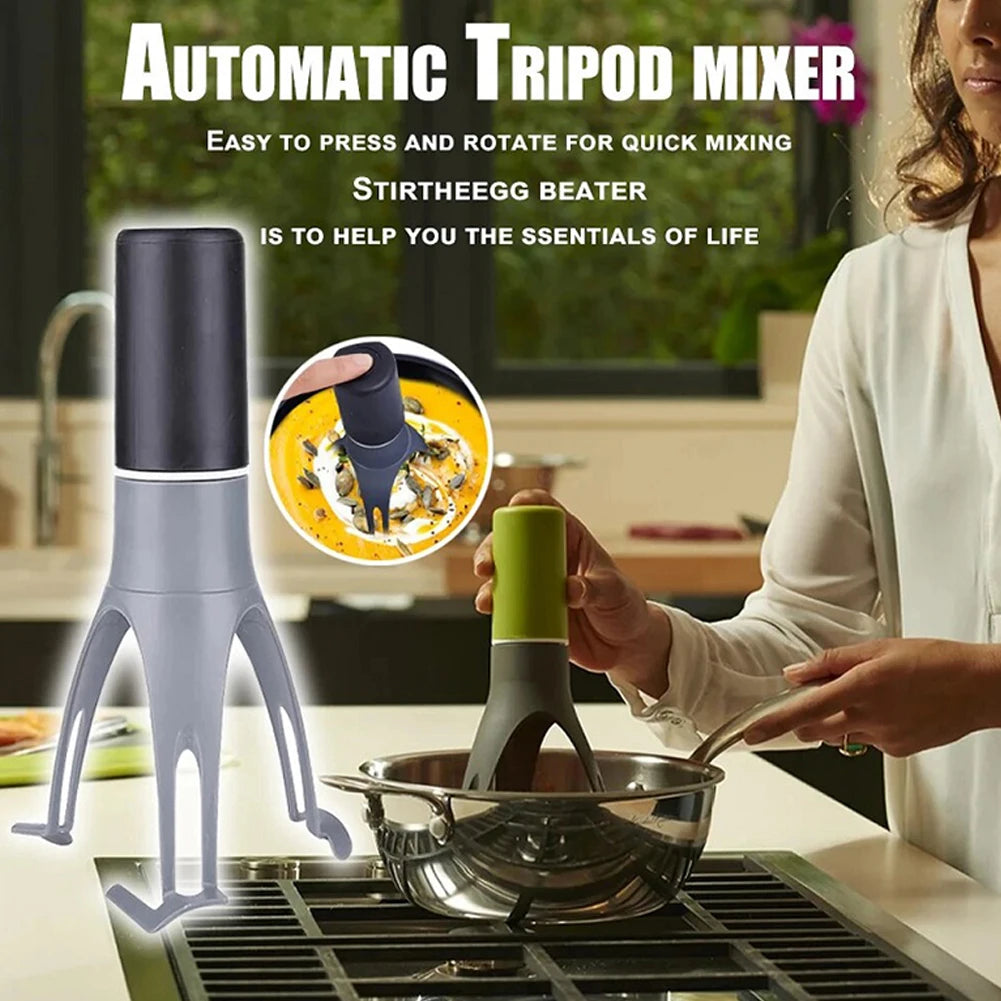 Triangle Pan Stirrer, Automatic Egg Beater, Stirrers Sauces, Soups, Dishwasher Safe