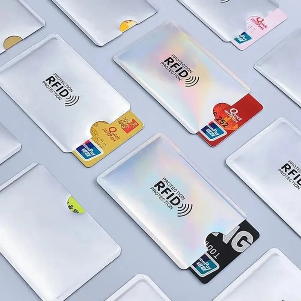 10Psc RFID Blocking Sleeves, Identity Theft Protection Secure Sleeve for Cards