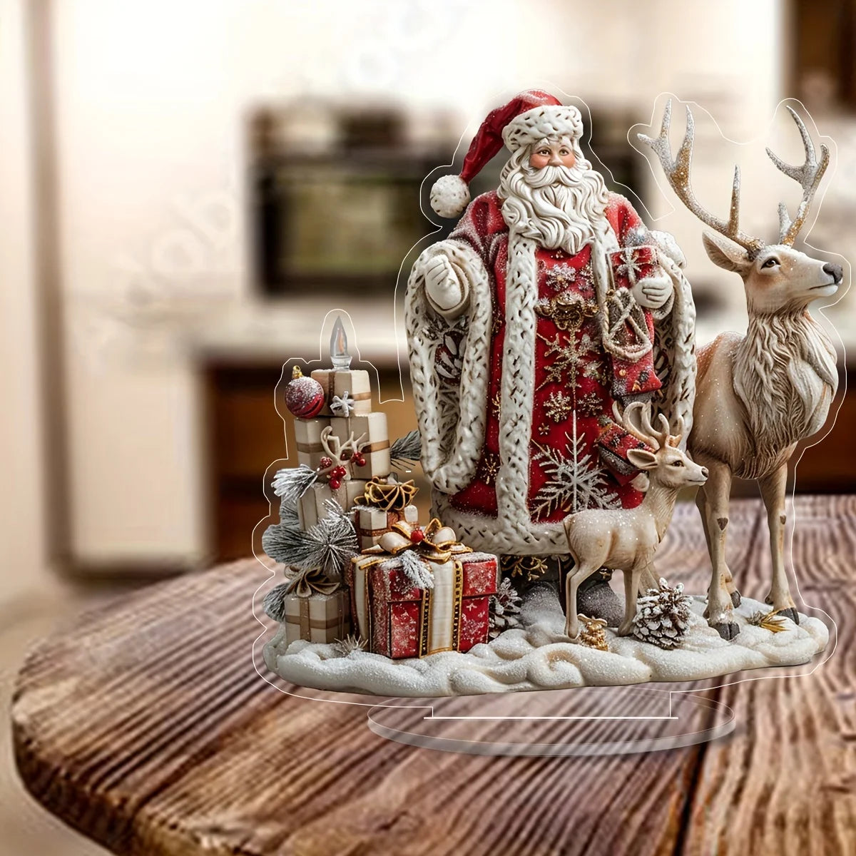 Bohemian Style Christmas House, Christmas Decoration