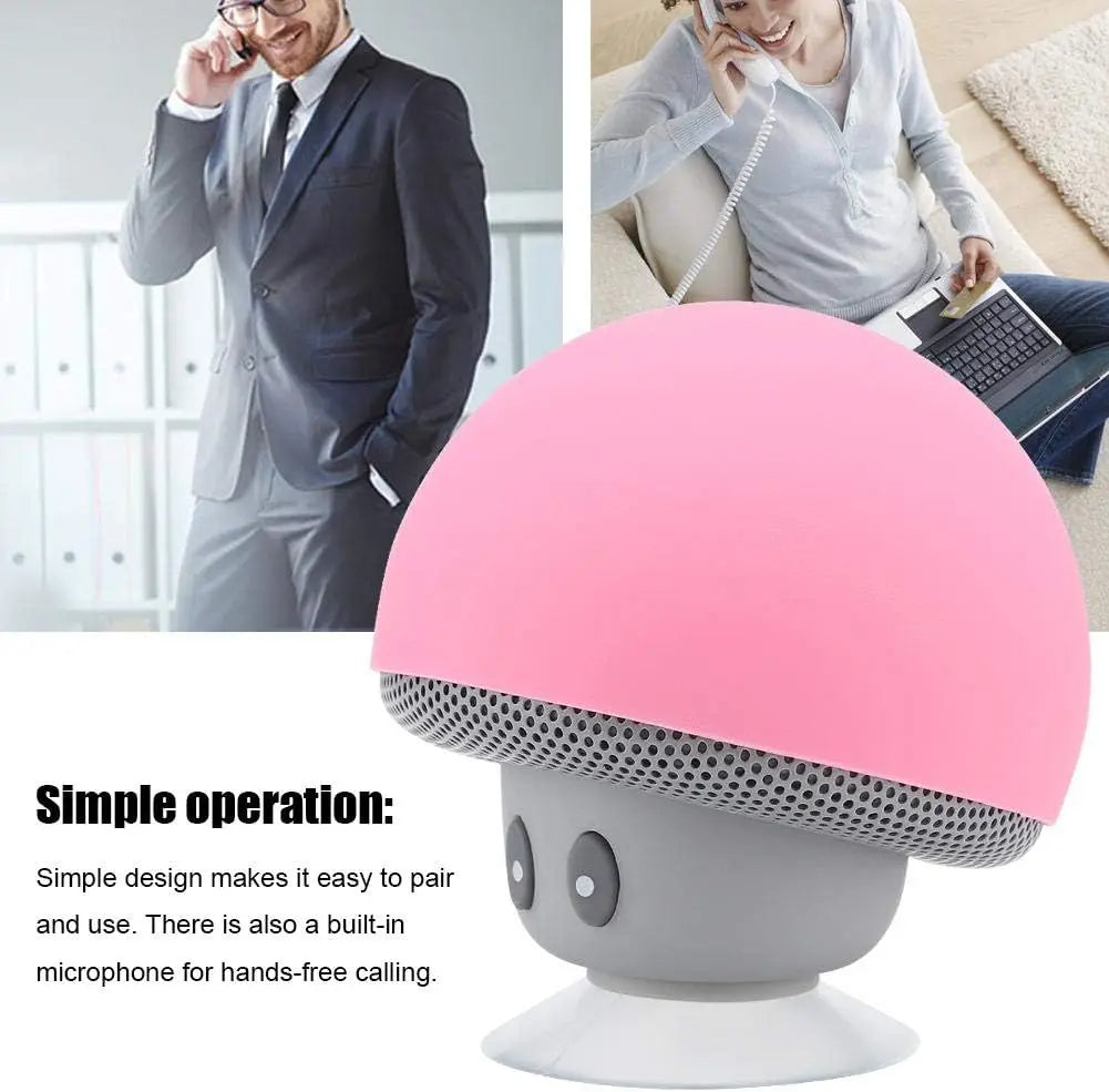 High Quality Wireless Bluetooth Speaker 30ft Wireless Range, Subwoofer with Suction Cup