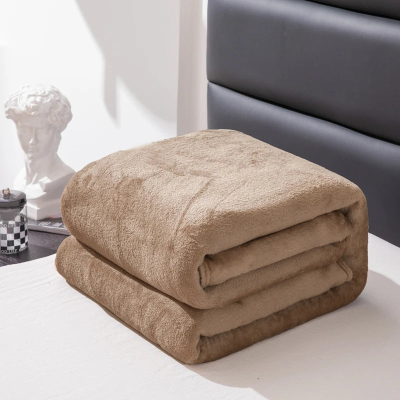 Flannel Fleece Blanket, Winter Blanket ,Warm and soft nap Blanket