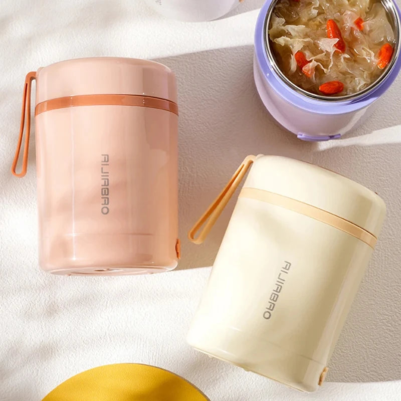 600ML Portable USB Electric Heating Lunch Box Stainless Steel Food Warmer 5V 12V 24V Food Heater