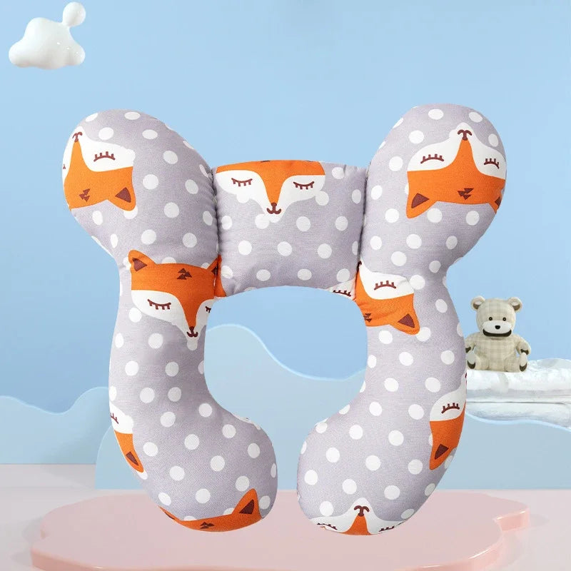 Multi-Functional Stroller Pillow U Shaped Soft Cotton