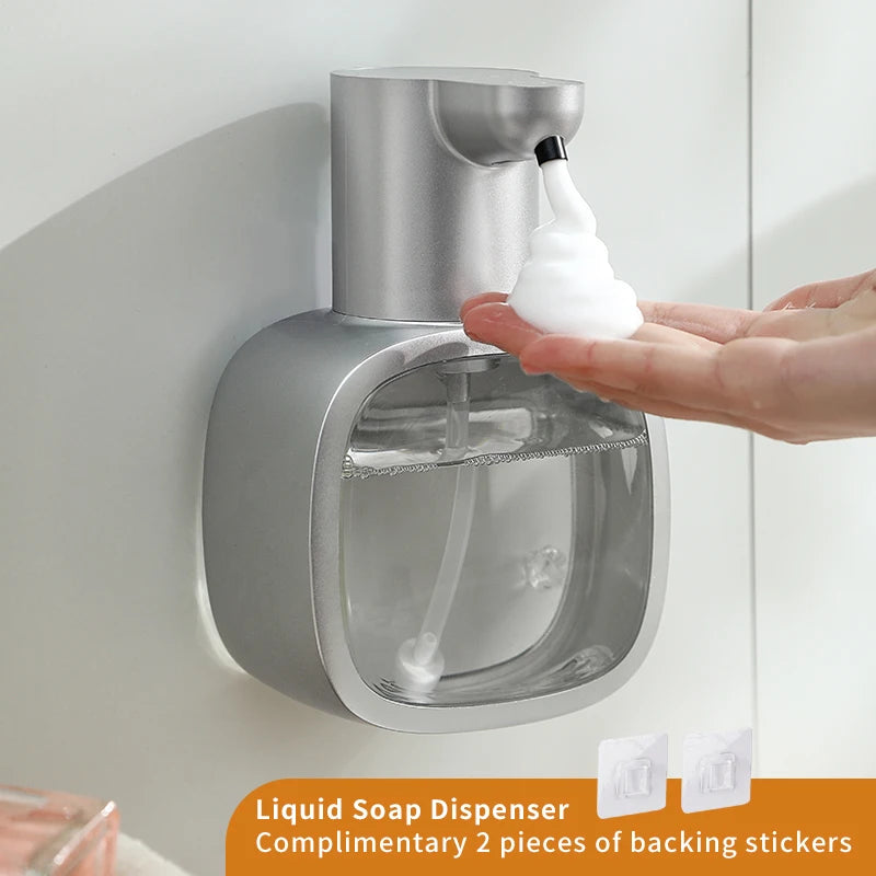 Wall Mounted Automatic Soap Dispenser Foam 500ml Rechargeable