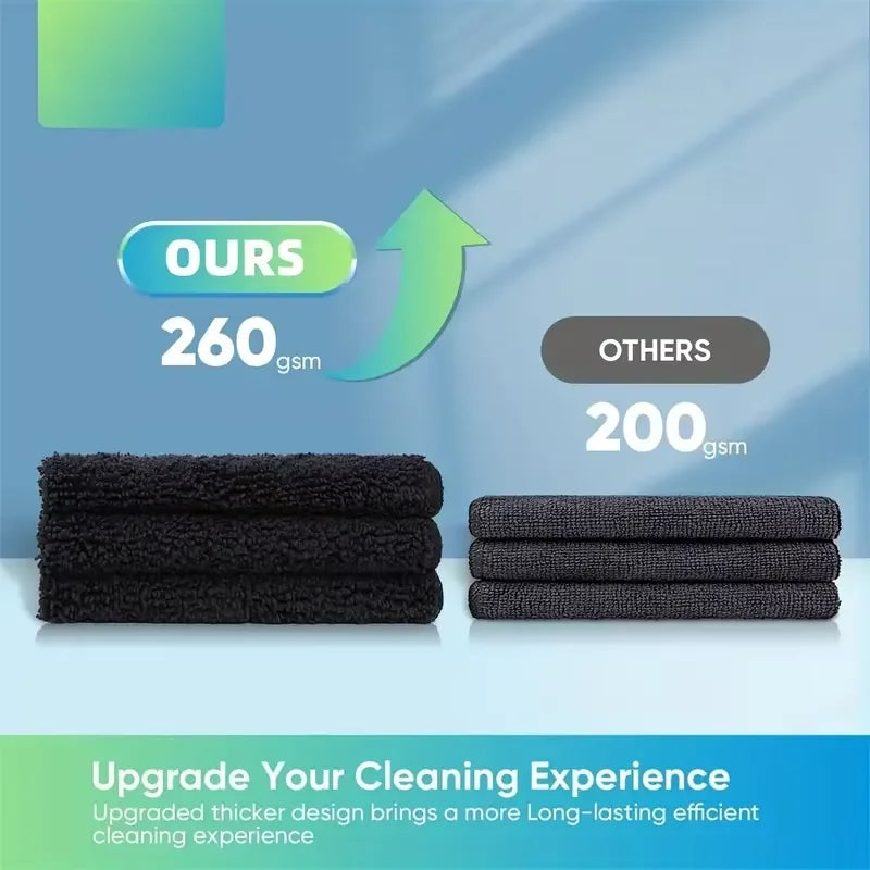 Microfiber cleaning Cloth, Durable, Absorbent
