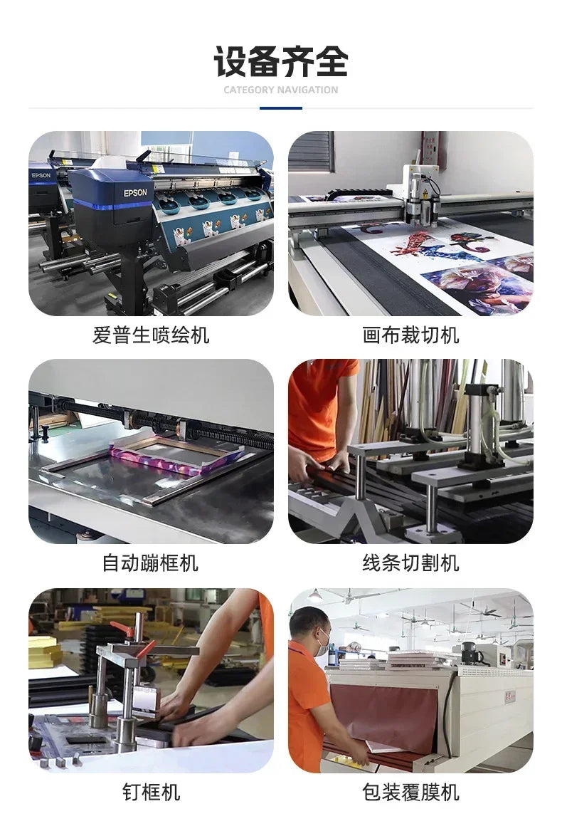 Art Posters Motivational Positive Words White on Black, Oil on Canvas