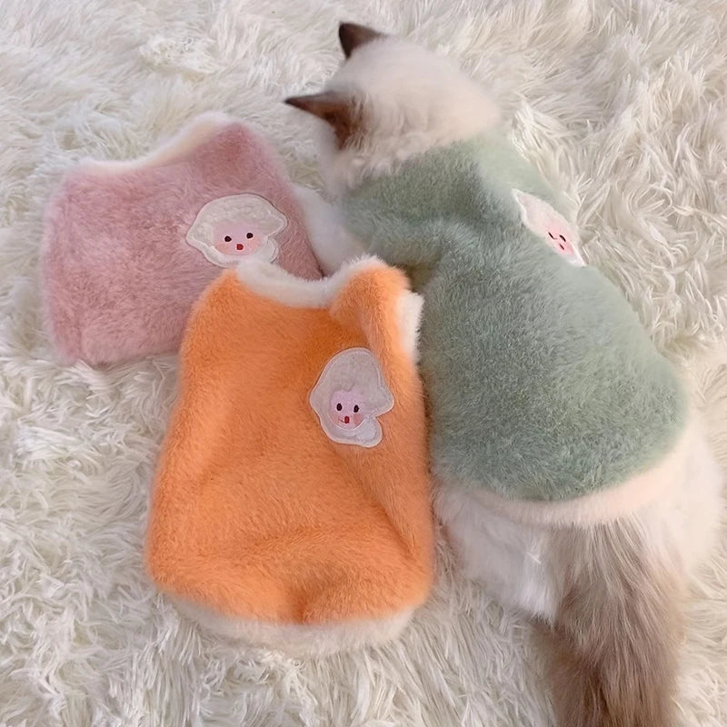Kitten Accessories , Warm Kittens Cloths for  Winter Kittens