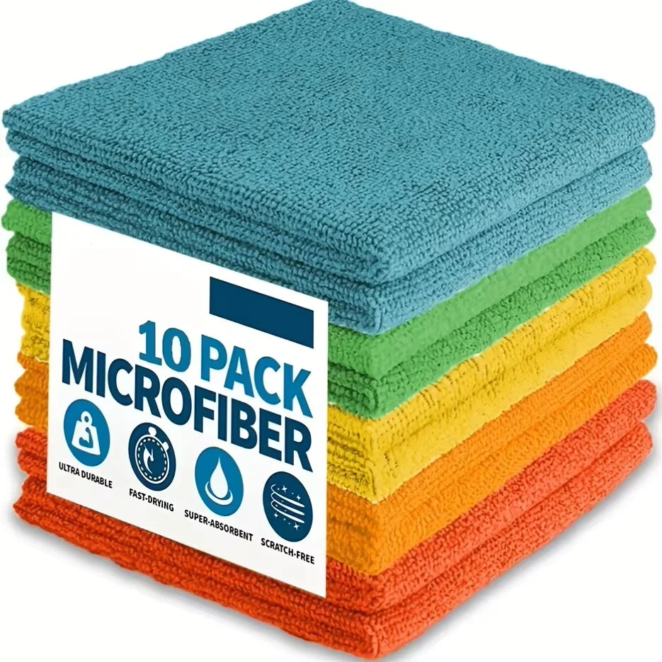 Microfiber cleaning Cloth, Durable, Absorbent