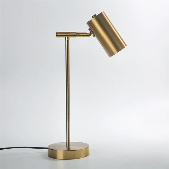 Modern Golden Table Lamp, Desk, Bedside, Table