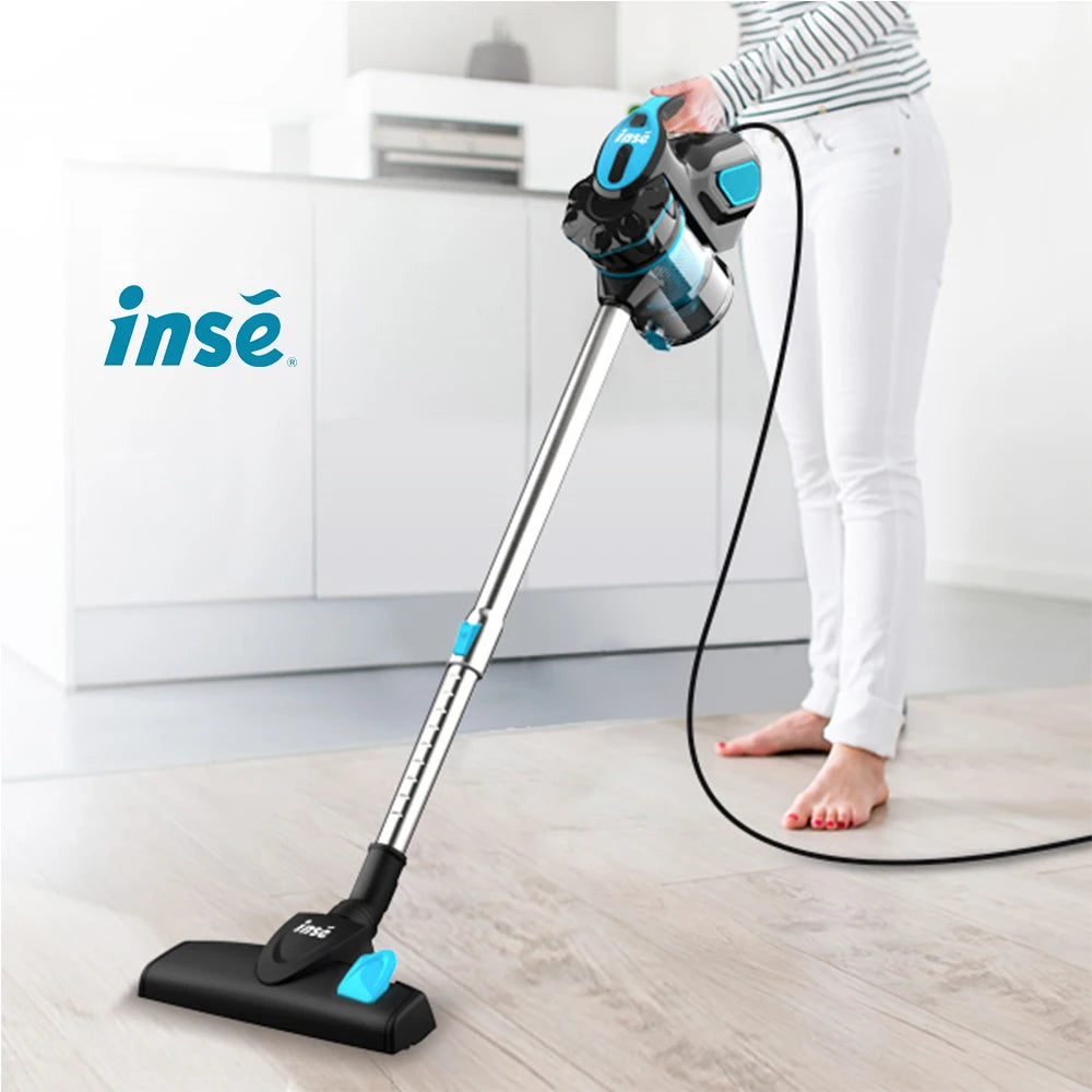 Vacuum Cleaner Corded, Powerful Suction, 600W Motor, Handheld or Stick