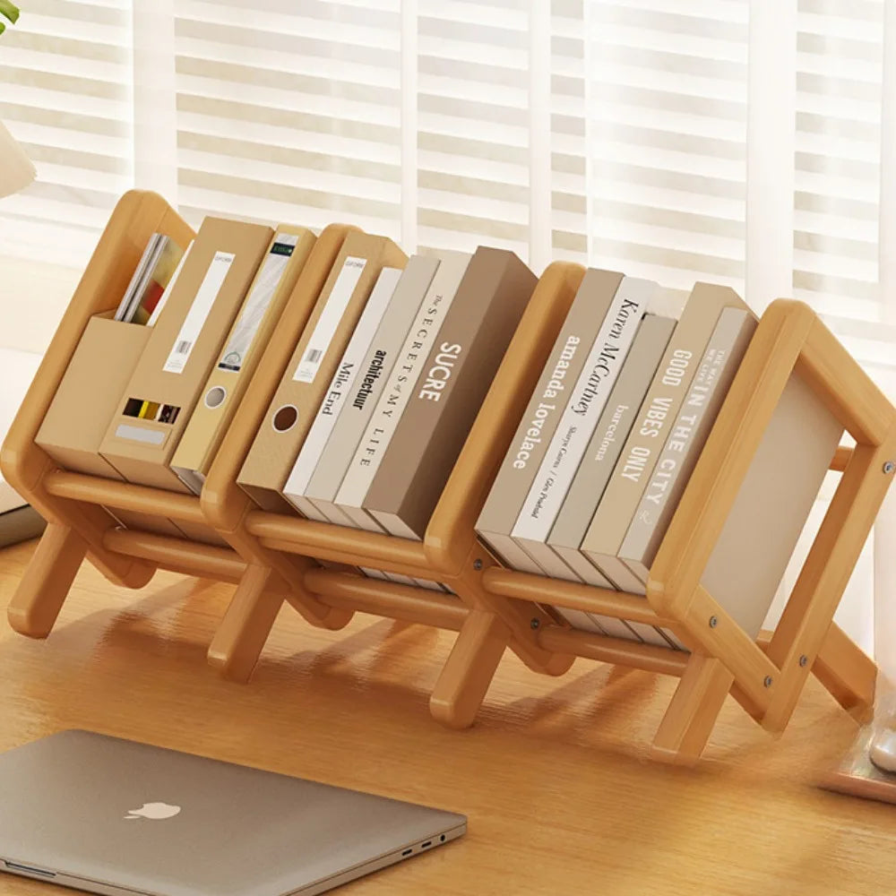 Desktop Bookshelf For Living Room, Desktop, Books, Magazines, Economical Storage Shelves