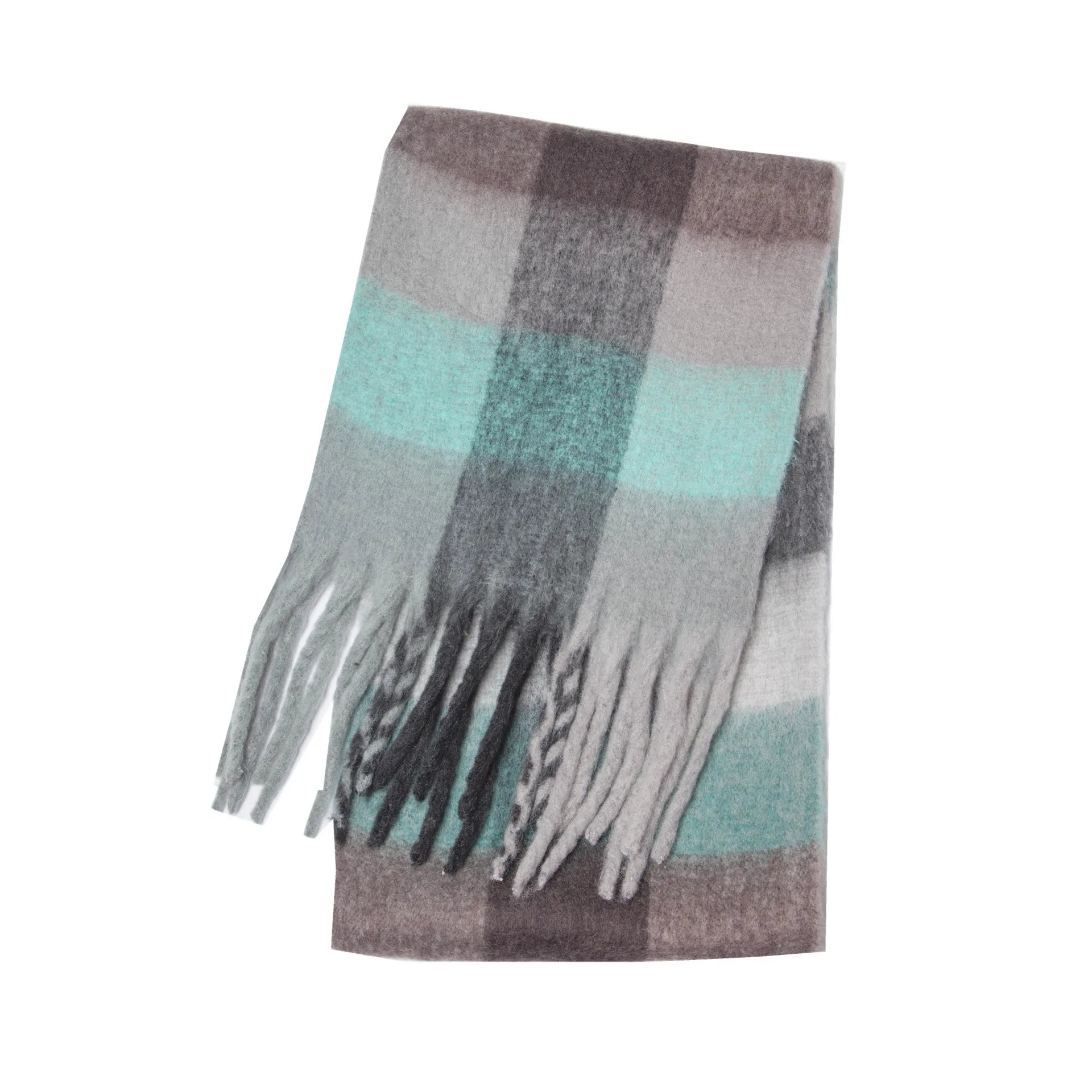 2025 Winter Thick Warm Scarf , Plaids different colors