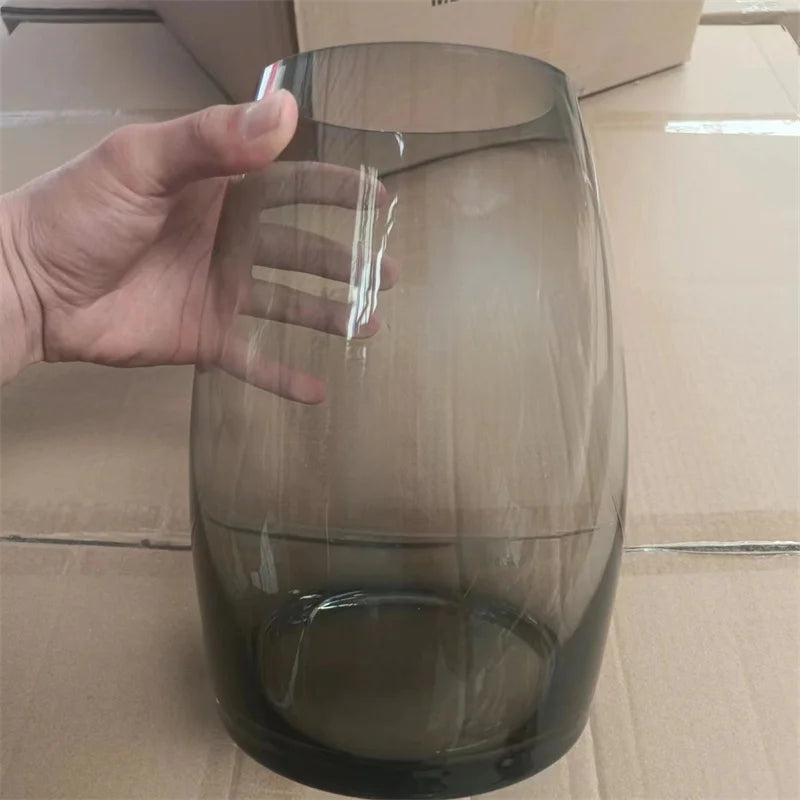 Glass Vase for Landscaping, Micro Scene, Green Moss, Succulents, Fish, Desktop Decor