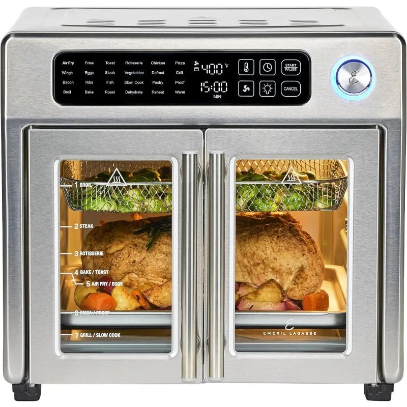 Emeril Lagasse X-Large French Door Air Fryer Toaster Oven Combo