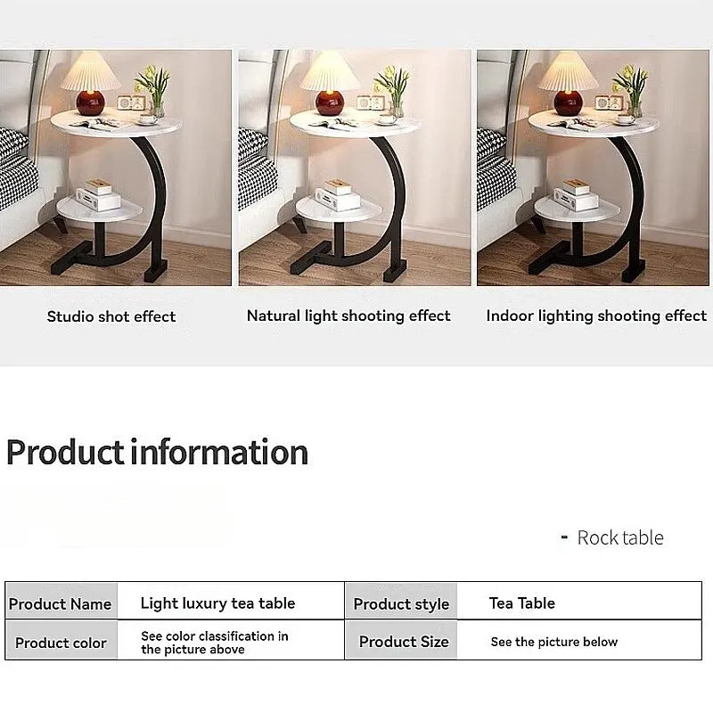 Small Table for Bedside, Coffee Table, Small Side Table, Versatile with Many Uses.
