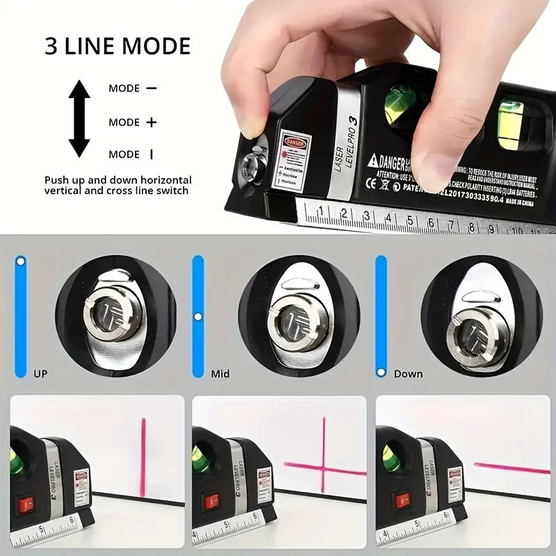 Laser Level Line Tool Easy to Use Multipurpose