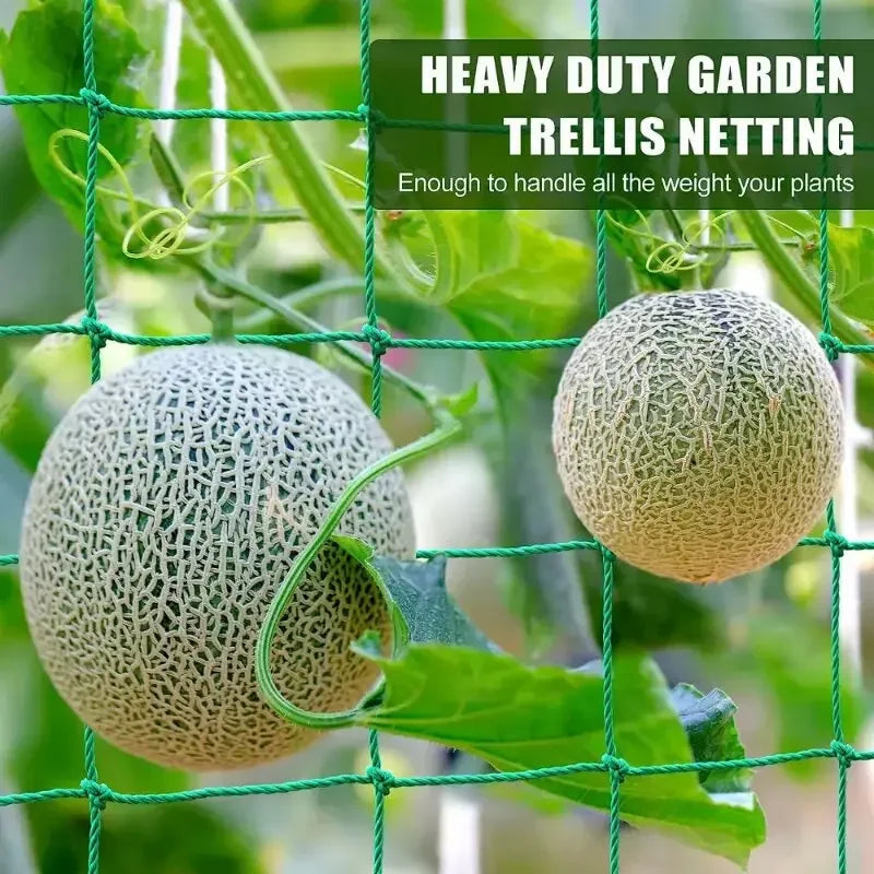 Nylon Garden Netting for Climbing Flowers, Vines, Vegetables
