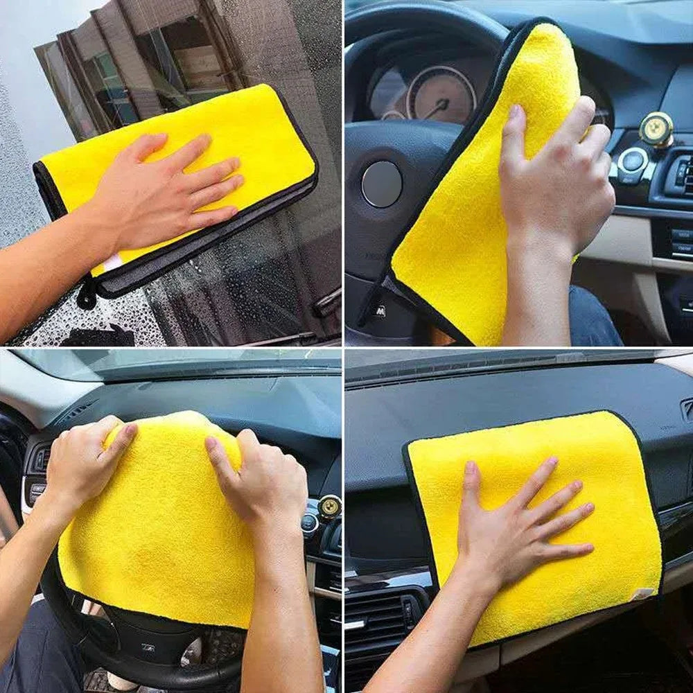Car Wash Microfiber Towels Cleaning Detailing