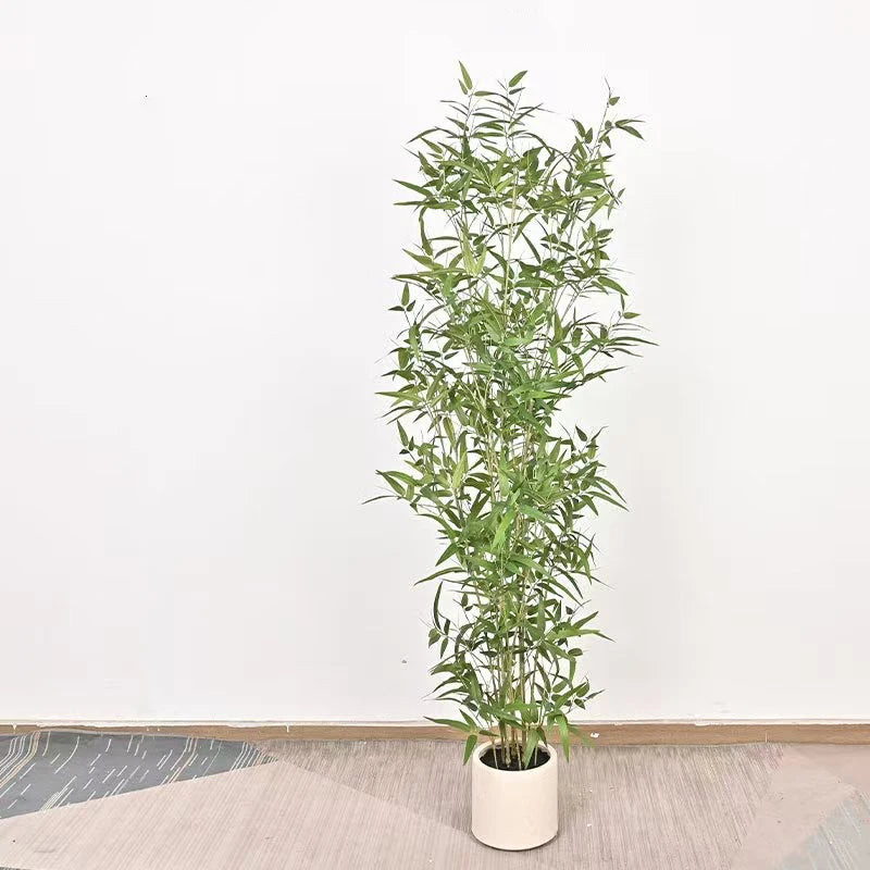 70-150cm Artificial palm tree, Tropical plants, plastic bamboo leaves, Bamboo tree, Foliage for home and Garden Decor