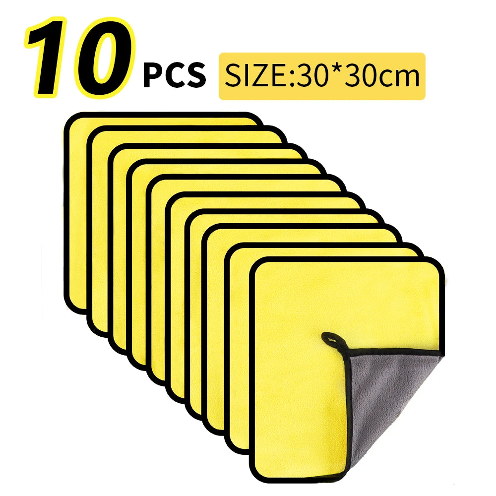 Car Wash Microfiber Towels Cleaning Detailing