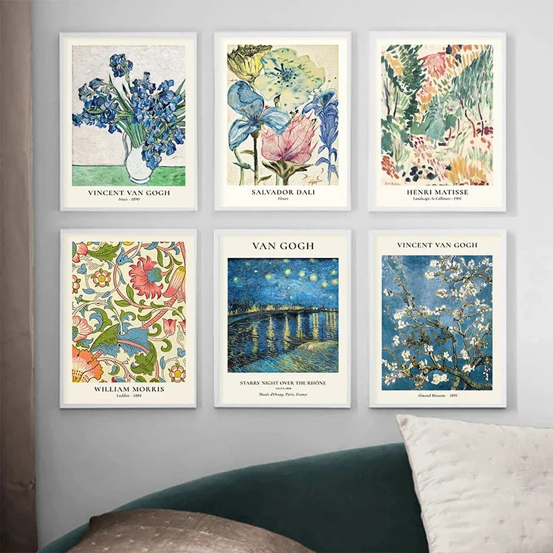 Van Gogh, Matisse Paintings. A Chance to Invite A Master Into Your Home. Canvas Art For Home.