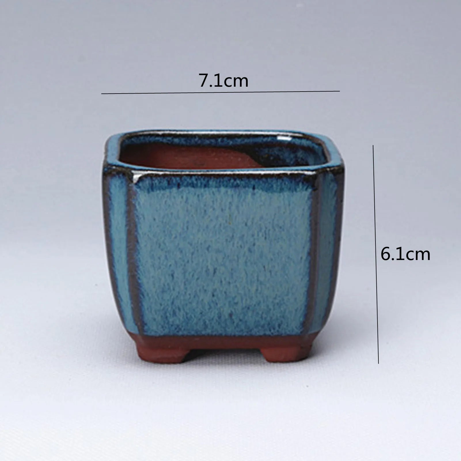 Ceramic Garden Planter Round with Hole Indoor Outdoor