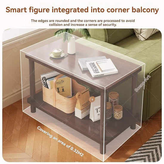 Tea table, Living Room, Small and Simple Sofa Table, Bedside Table