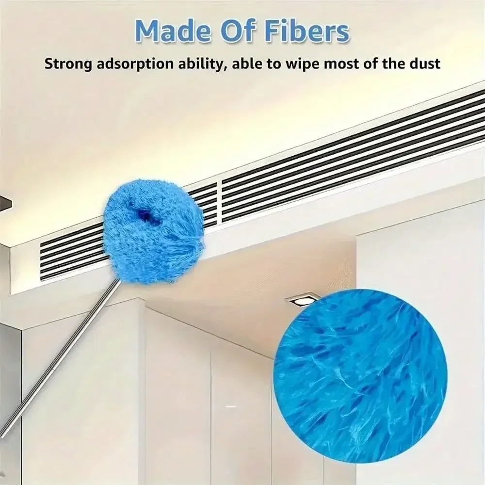 Microfiber Ceiling Fan Duster, Handle Extends for Effortless Cleaning, Reusable