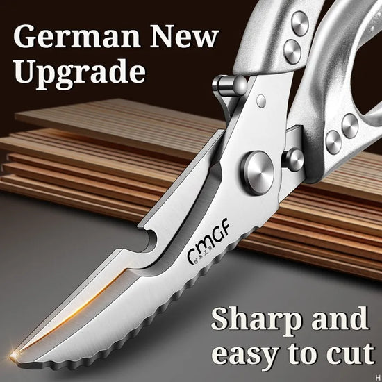 Kitchen scissors, heavy-duty sharp multifunctional scissors, kitchen accessories chicken, meat, fish, poultry cooking scissors
