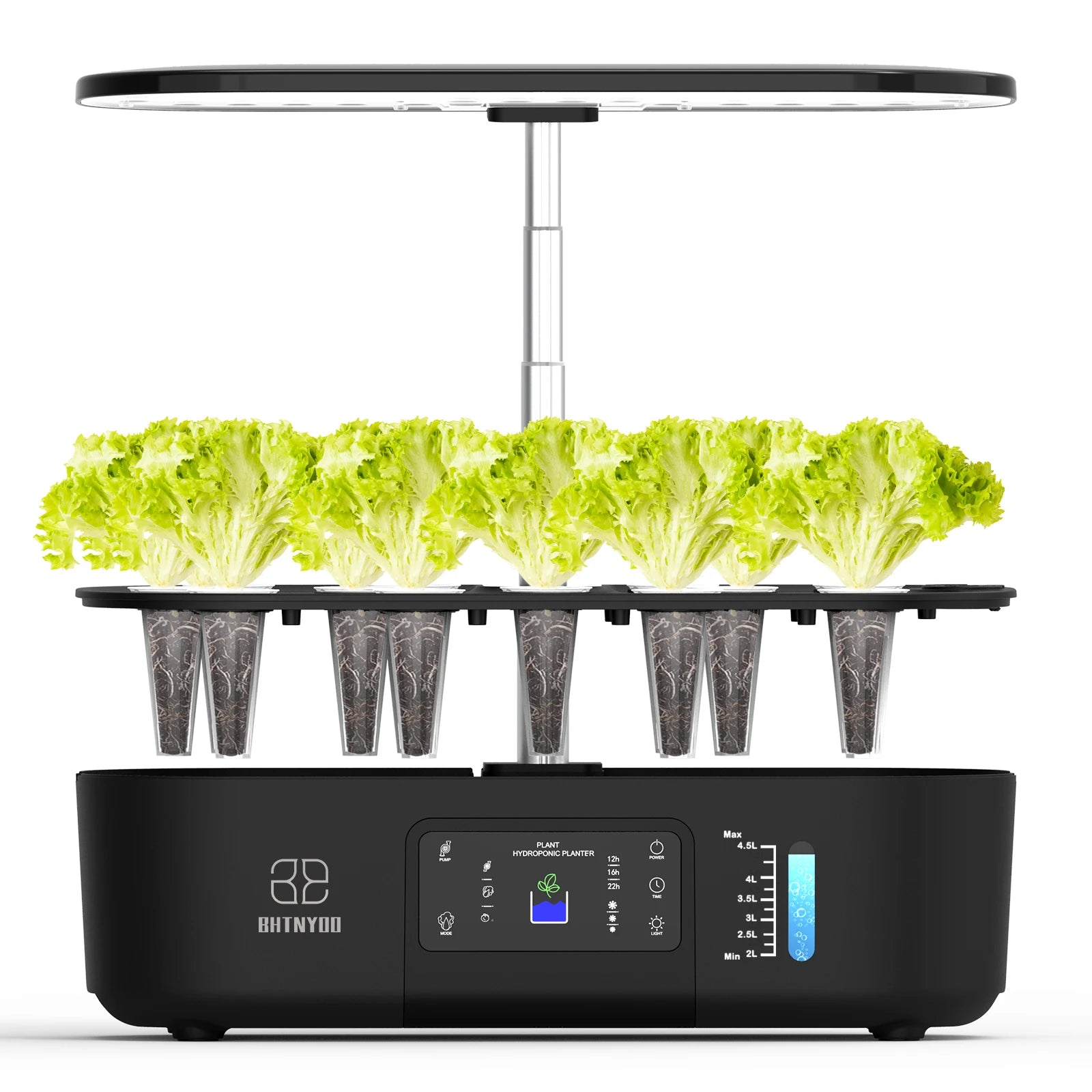 Hydroponics Growing System 13 Pods, Growth lights, Indoors
