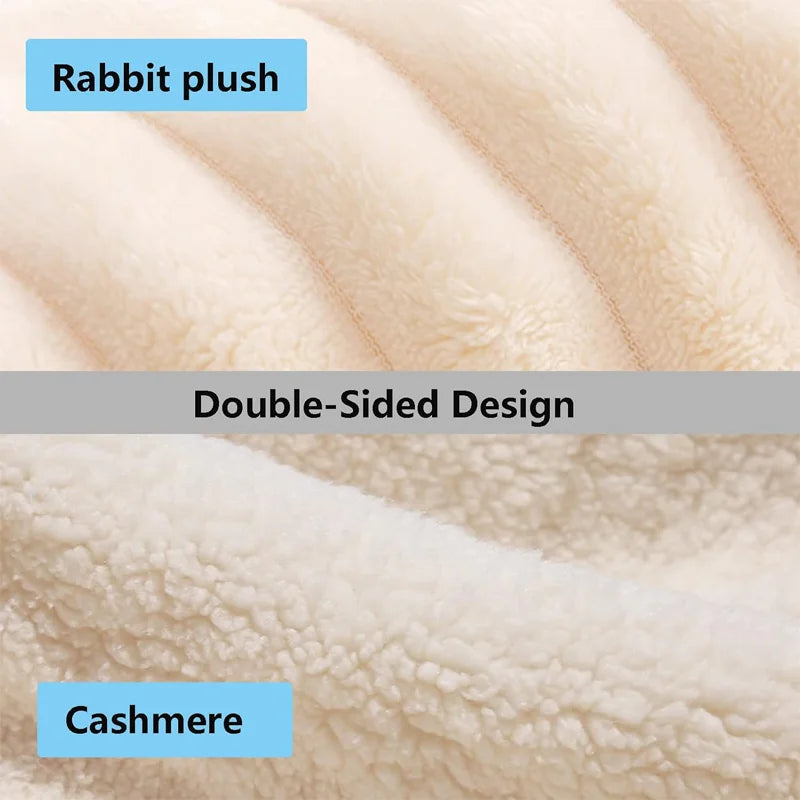 Soft, Plush Blanket For Sofa or Double Bed