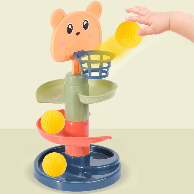Montessori Toys, Baby 0-36 months, Track Rolling Ball, Push Sliding Ball, Early Educations Store