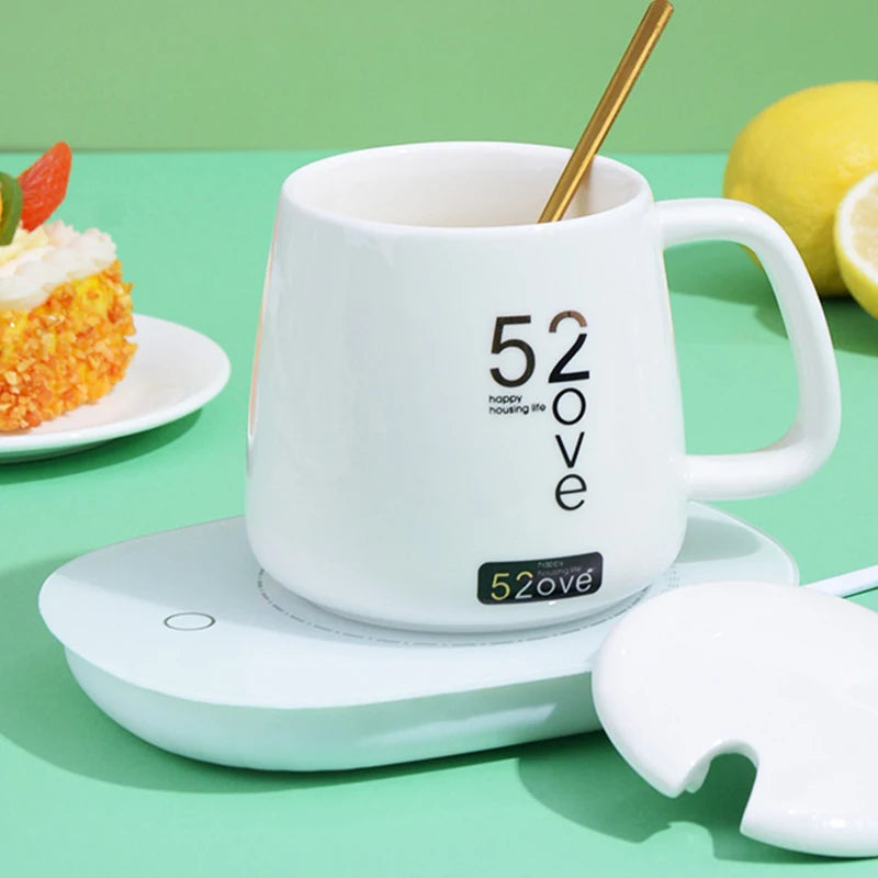 1 PCS Electric Heated Coffee Mug Heating Coaster for Home Office Milk Tea Water Heating Mat Smart Thermostatic Warmer Pad
























































































1 PCS Electric
