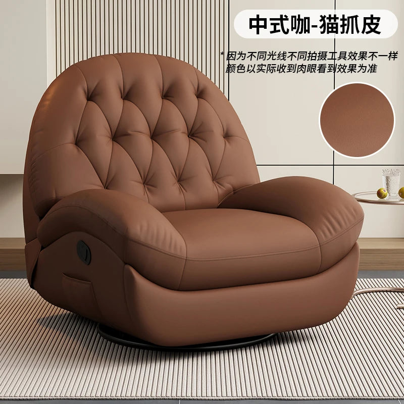 Comfortable Living Room Recliner, Modern Armrest Modern Reclining Chair