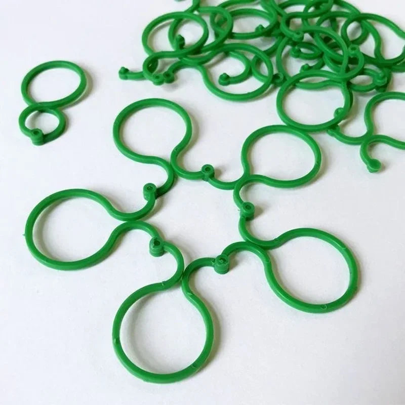 50/100Pc Garden Plant Clips Holds Plants Upright, Vine Support