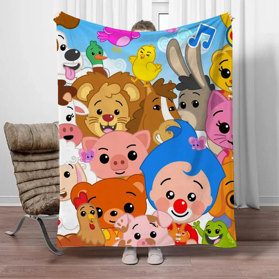 Soft Throw Blanket for Sofa, Bed Blanket