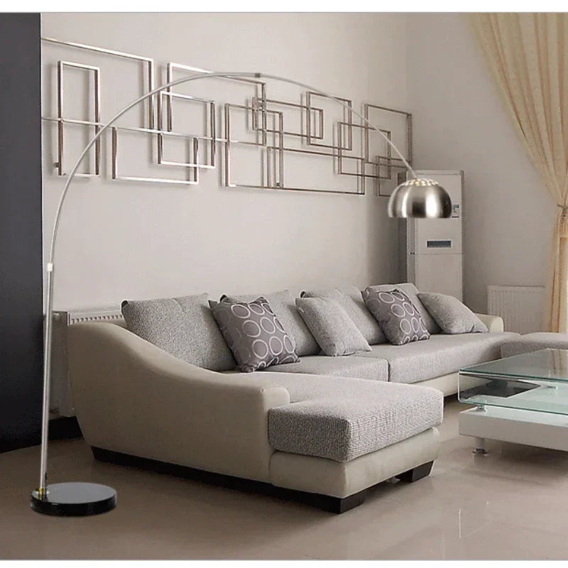 Modern Minimalist Fishing Floor Lamp, Use in Living Room, Study, Sofa, Bedroom. LED Lighting