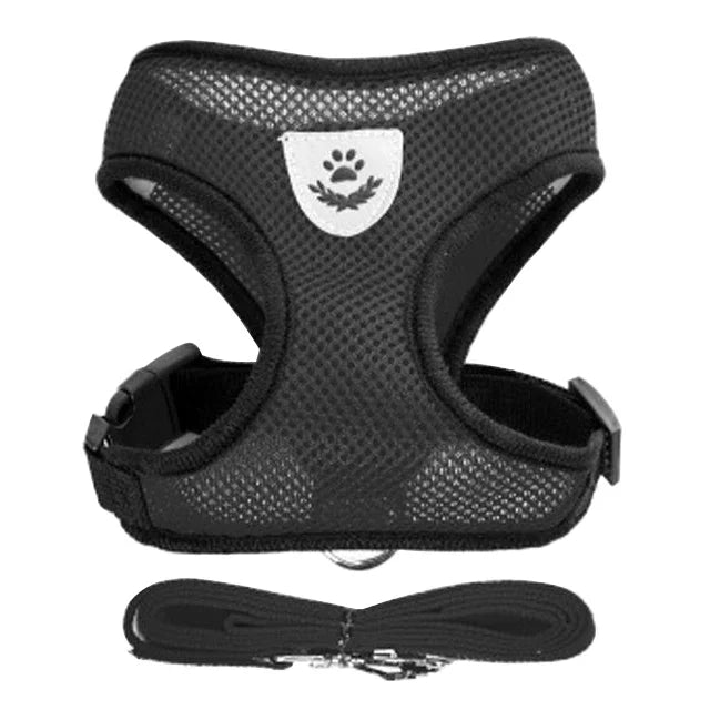 Cat Harness Vest Adjustable Mesh Harness For Cats and Small Dogs
