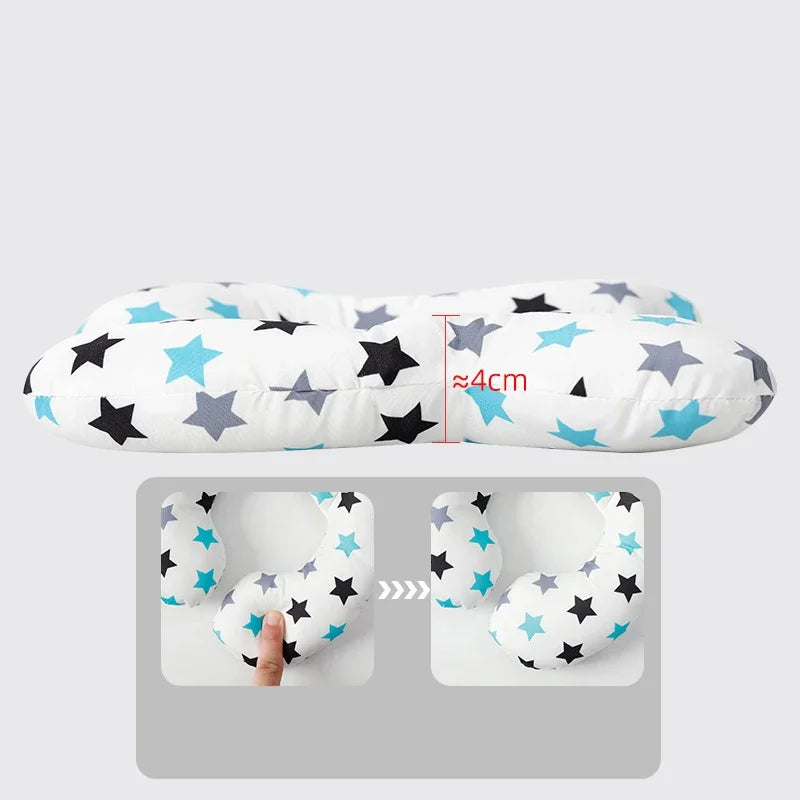 Multi-Functional Stroller Pillow U Shaped Soft Cotton