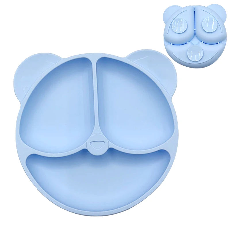 Baby Safe Silicone Suction Plate