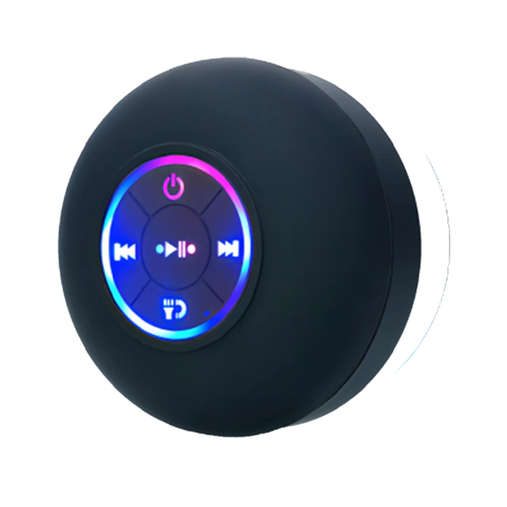Portable Wireless Bluetooth Speaker LED IPX4 Waterproof Mini Stereo Sound Box