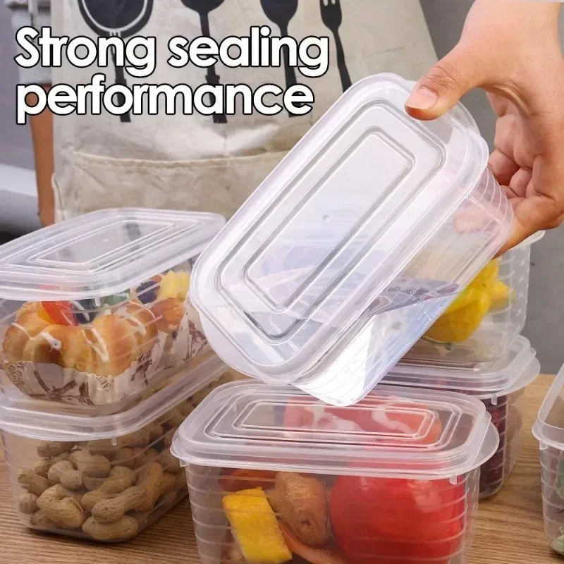 1/3/5PCS Refrigerator Box containers Organize Fresh Vegetable, Fruit, Left overs