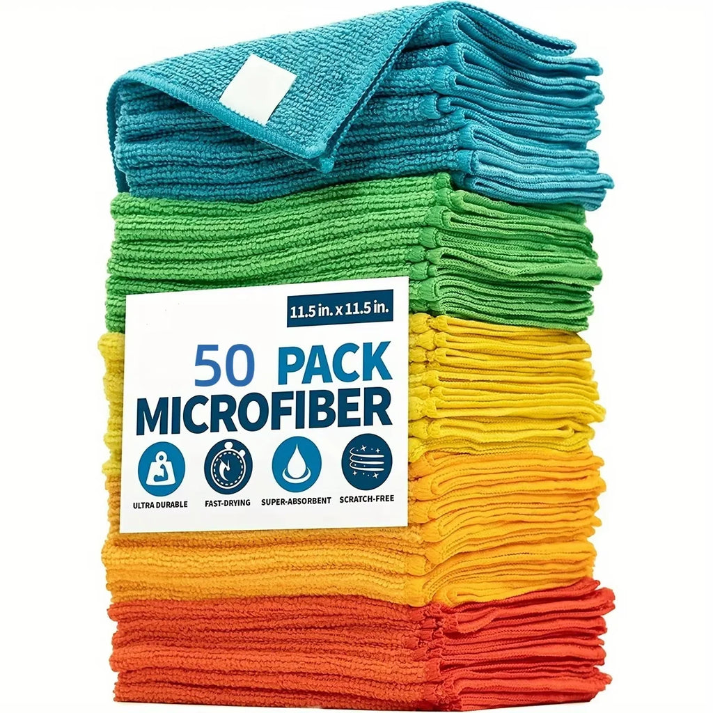 Microfiber cleaning Cloth, Durable, Absorbent