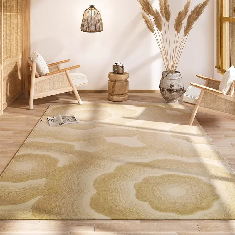 VIKAMA Carpet Living Room, Bedroom Bedside , Washable Rug, Japanese Household Floor Cushions