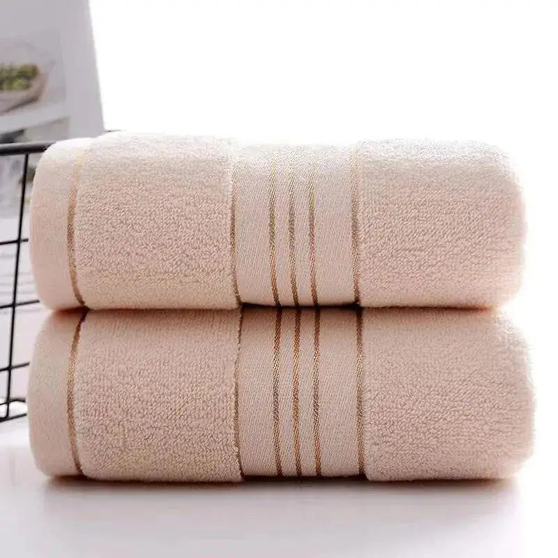 Towels 2 Cotton Thick and Absorbent Quick Dry Face Towels