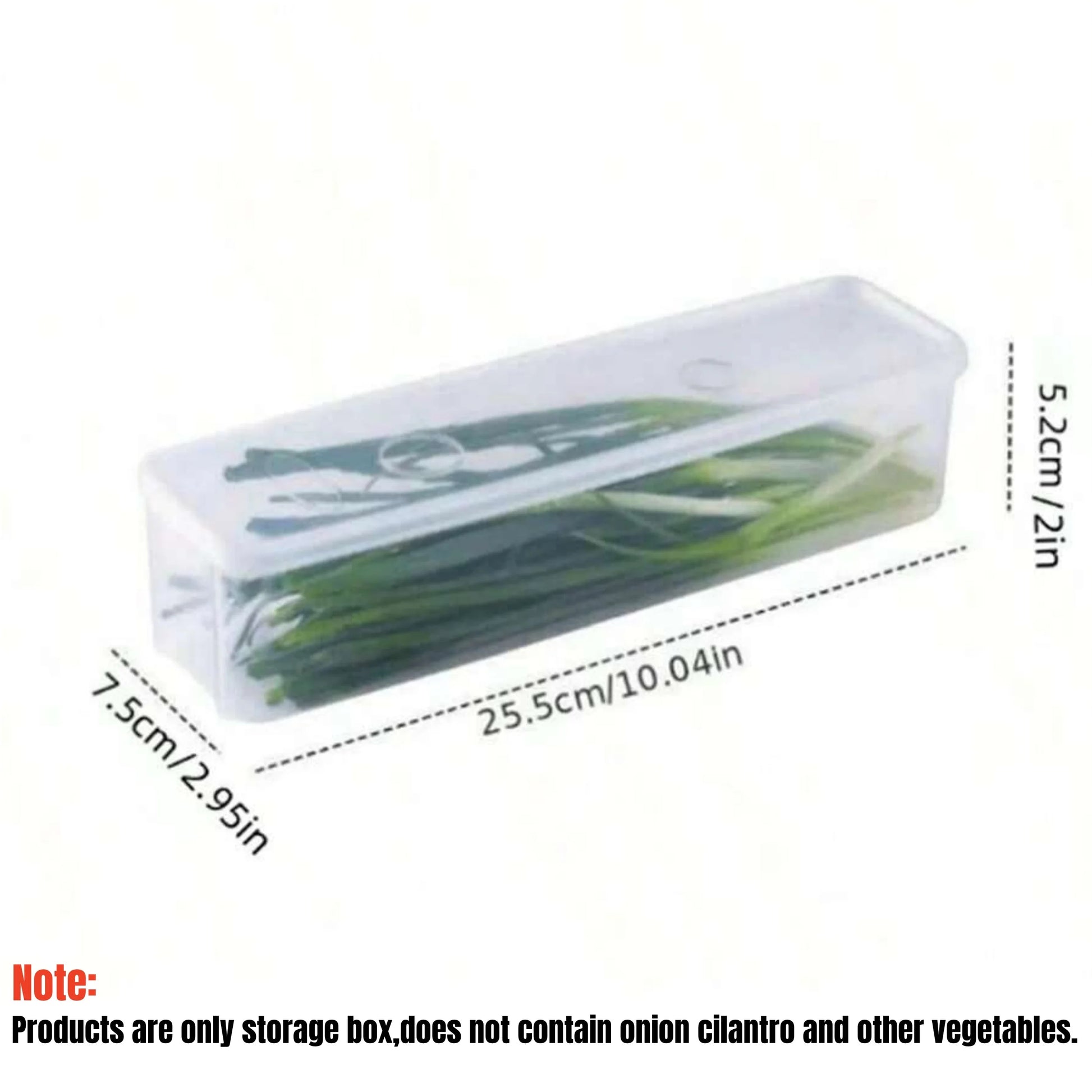 Refrigerator Storage Boxes with Lid, Plastic Sealed Container