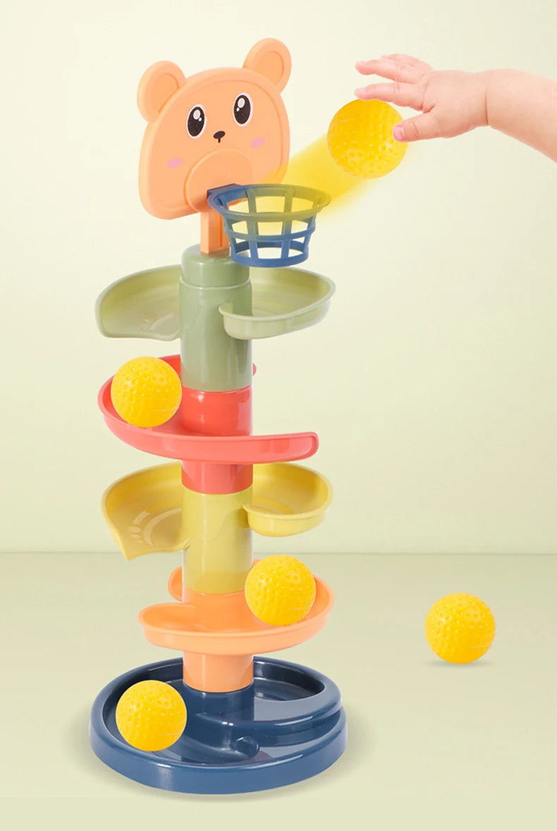 Montessori Toys, Baby 0-36 months, Track Rolling Ball, Push Sliding Ball, Early Educations Store