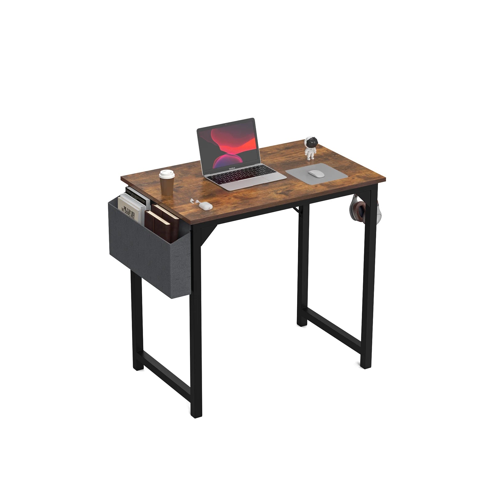 Computer Desk, Writing, Office, Gaming, Compact, Easy Assembly
